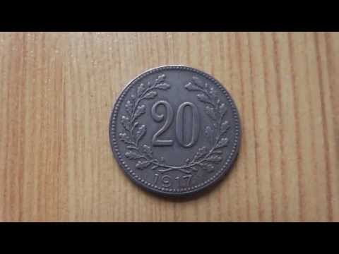 20 Heller - Austrian coin of the year 1917