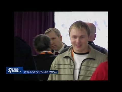 Atskatāmies vēsturē - Latvija pret Kanādu 2006. gada pasaules hokeja čempionātā
