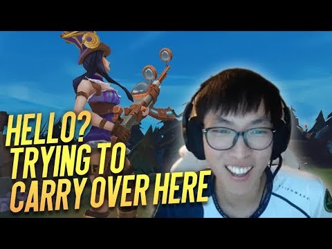 TL Doublelift: "Hello? Trying to carry over here!" - Funny Moments & Highlights