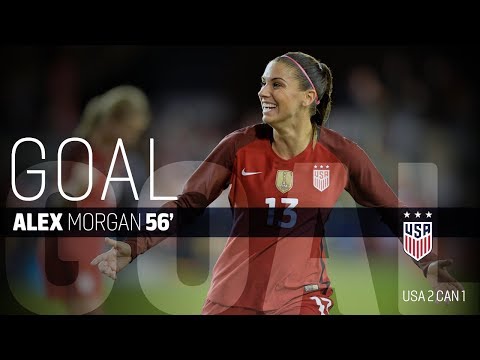 WNT vs. Canada: Alex Morgan Goal - Nov. 12, 2017