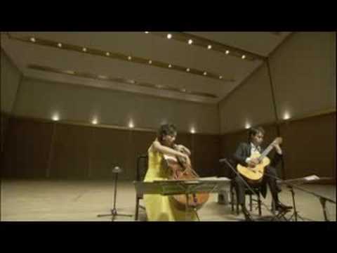 Rare Guitar Video: Jing Zhao & Yasuji Ohagi Duet - Schubert