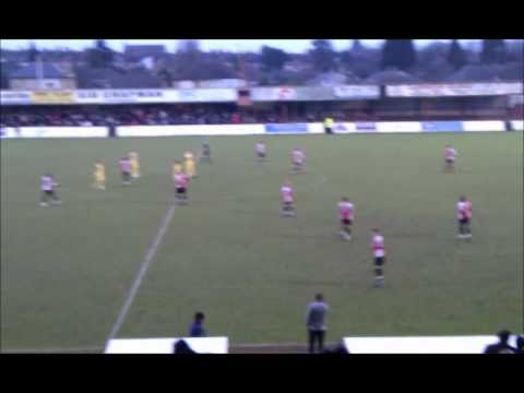 Kettering Town V Eastbourne 22/1/11 Goals 2 & 3!!!