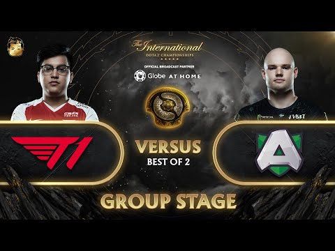 T1 vs Alliance Game 2 (BO2) | The International 10 Groupstage