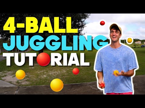 How to Juggle 4 Balls!