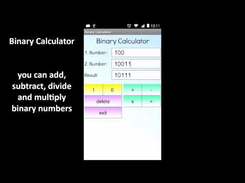 Binary Calculator Video