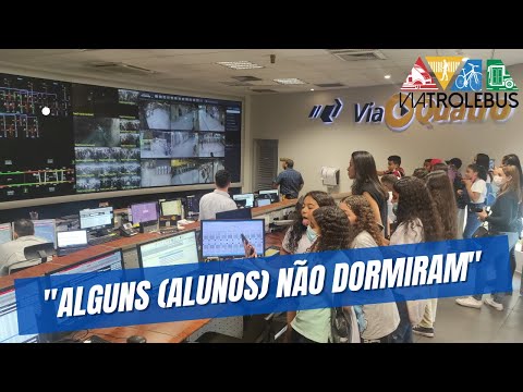 ALUNOS CONHECEM O PÁTIO VILA SÔNIA E CCO DA LINHA 4-AMARELA