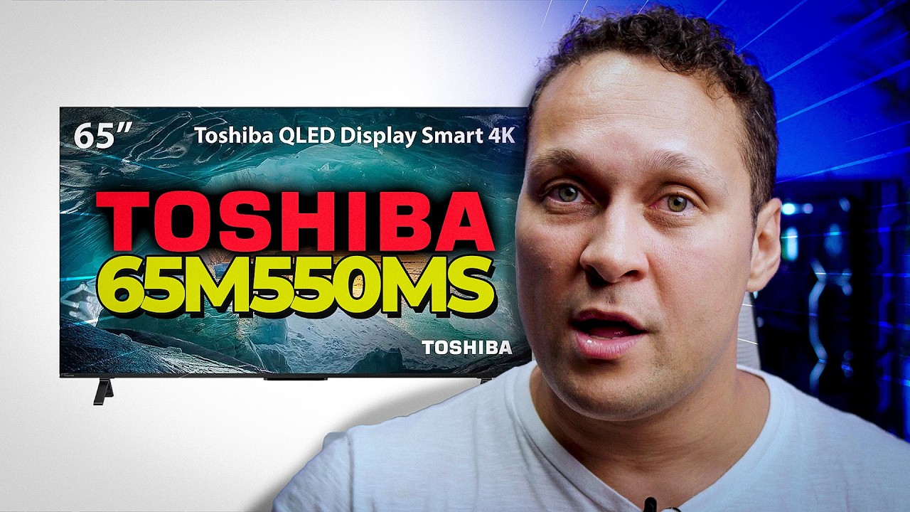 Smart TV QLED 65" 4K Superslim Toshiba 65M550MS - INTERMEDIÁRIA com pegada PREMIUM?