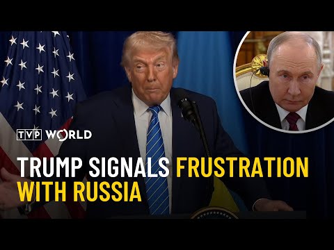 Trump signals frustration with Russia, hints Putin is stalling peace talks