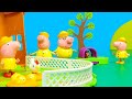 Peppa Pig Y El Día Lluvioso Vídeos Con Juguetes Para Niños