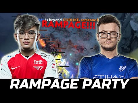 GABBI RAMPAGE PARTY VS MIRACLE DOTA 2
