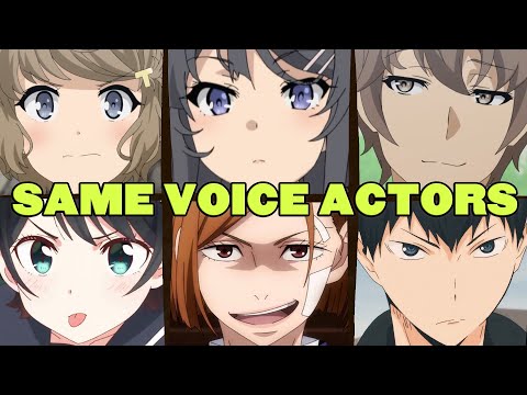 Rascal Does Not Dream of Bunny Girl Senpai All Characters Same Voice