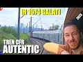 UNPRECEDENTED Journey On Train IR 1574 Galați Ploiești Sud With Open Windows Authentic Joint