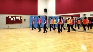 The Peaceful Valley - Line Dance (Dance & Teach in English & 中文)