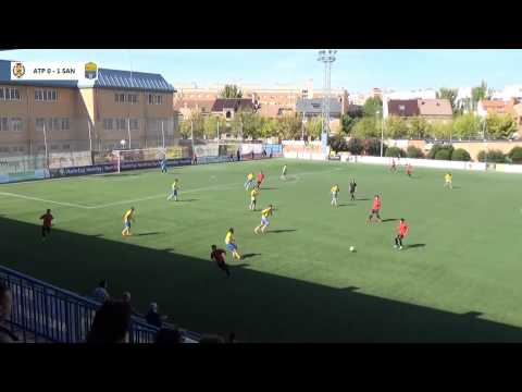 2014.10.05 Atletico de Pinto A 0 - 2 Santa Ana A - Juvenil