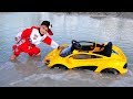 Nikita Ride On Children S Car And Stuck In A Puddle