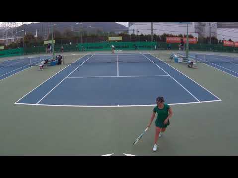 2019.3.1 清水綾乃 vs 内島萌夏 5/10 女子シングルス本戦二回戦【富士薬品セイムス ウィメンズカップin大阪体育大学】