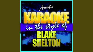 Georgia In A Jug (In the Style of Blake Shelton) (Karaoke Version)