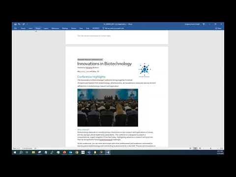 SAM Project 1a Word Module 03 Creating a Business Letter