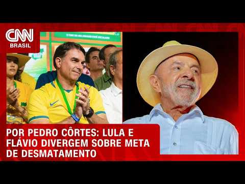 Análise: Flávio e Lula divergem nas regras ambientais | CNN NOVO DIA