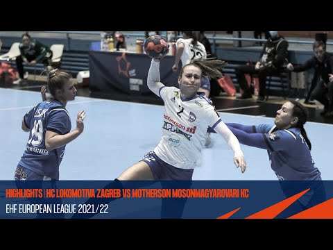 HIGHLIGHTS | Lokomotiva Zagreb vs Motherson Mosonmagyarovari| Round 2 | EHF European League 2021/22