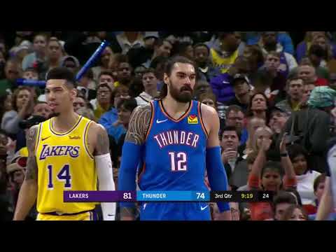 Steven Adams 22 points Highlights vs  Los Angeles Lakers
