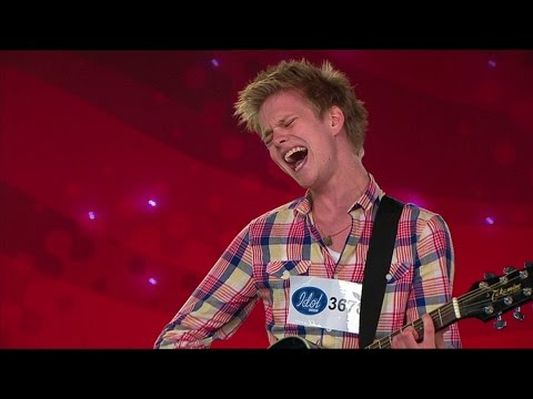 Most amazing audition ever by Erik Grönwall -  Swedish Idol 2009