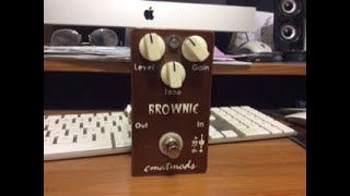 Video thumbnail for CMAT Mods Brownie review - One Great Pedal! by Oldguyjammin