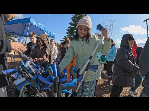 Alaska National Guard celebrates Earth Day with ASD students on JBER