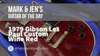 Video thumbnail for 1979 Gibson Les Paul Custom | Guitar of the Day by Normans Rare Guitars
