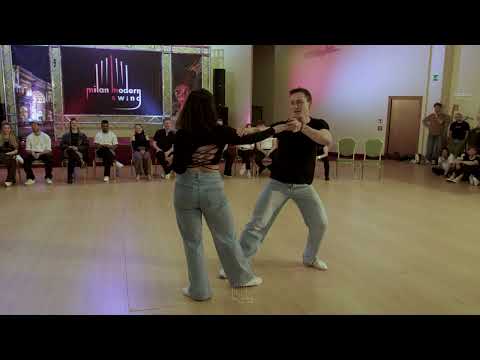 Joshua Schubert & Stefanie Tschom - 2nd place Strictly Open Finals - Milan Modern Swing 2025