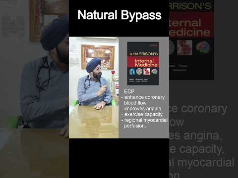 What is written about EECP in Harrison Principals of Internal Medicine #naturalbypass #eecp #shorts