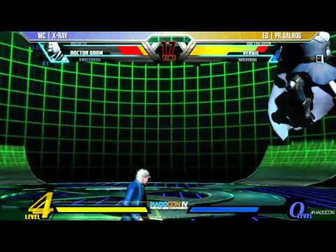 HADOCON IV (UMVC3 Grand Finals) - MC | X-Ray vs. EG | PR Balrog