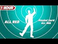 Fortnite All Red Emote 1 Hour Playboi Carti ALL RED