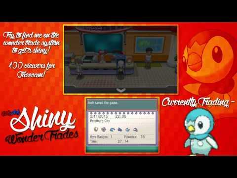 Pokemon Shiny Wonder Trades - EP 4 Pt 2 - SHINY RAMPARDOS! - Shiny Pokemon Wonder Trades ORAS
