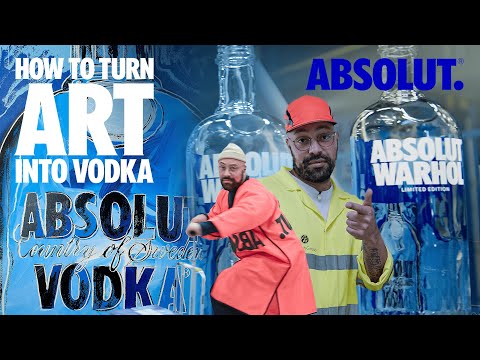 Absolut Drinks On Tour | How to Make an Iconic Bottle | Absolut Warhol