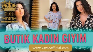 Butik Kadın Giyim Kazee 2021 İlkbahar ve Yaz Koleksiyonu 22/06/2021 Kataloğu
