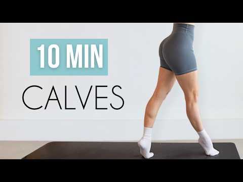 10 MIN CALF WORKOUT - Long and Lean Calves At Home