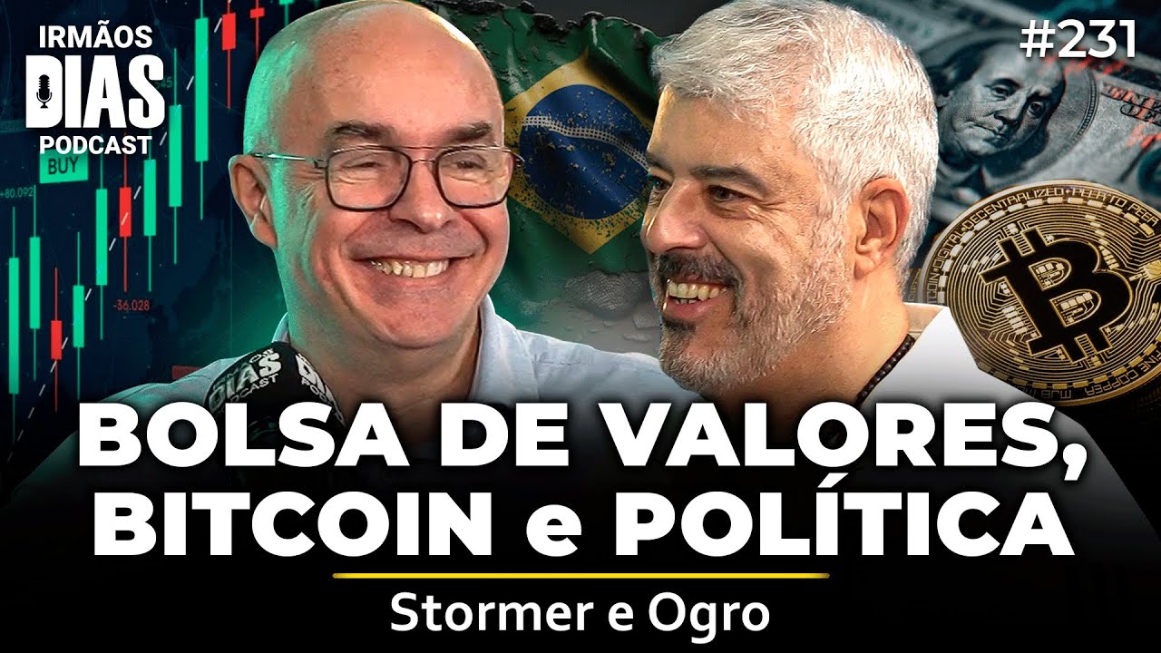 PAPO de ALTO NÍVEL com os 2 MAIORES TRADERS do BRASIL (STORMER e OGRO) - Irmãos Dias Podcast #231