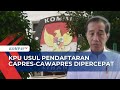 Respons Presiden Jokowi Soal Rencana KPU Memajukan Pendaftaran Capres Cawapres 2024
