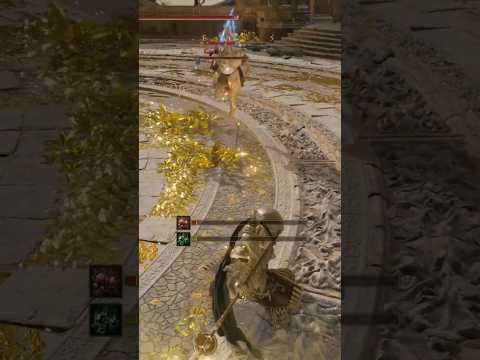 Sacred Phalanx AoW does crazy dmg +9 weapon with 70 Strength & 30 Faith #pvp Duel #1v1 #eldenring