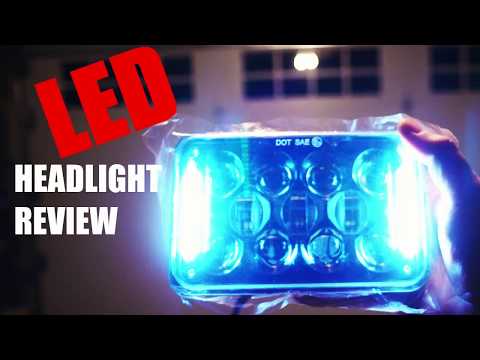 Osram 4x6 LED Headlight Review & Test Drive
