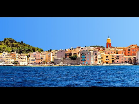 Video showing the route and road from Nice to Saint-Tropez