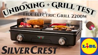 Lidl Silvercrest Electric BBQ | Tabletop Grill Unboxing + Grilling Test