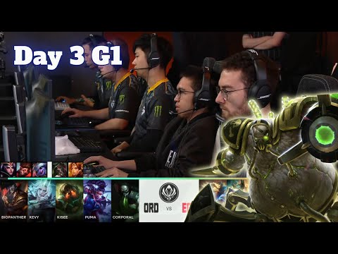 ORD vs EG - Day 3 LoL MSI 2022 Group Stage | Evil Geniuses vs ORDER full game