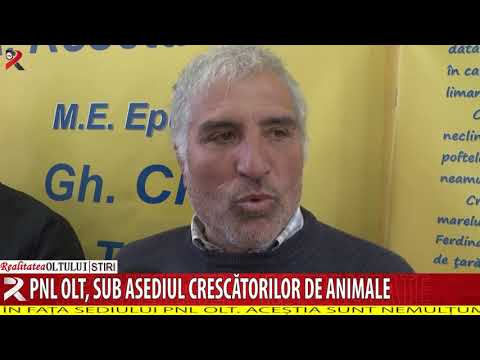 PNL Olt, sub asediul crescătorilor de animale