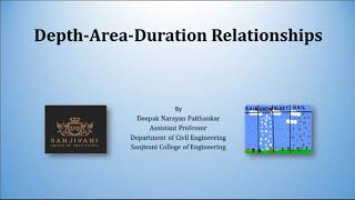 Depth Area Duration Relationships