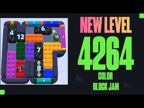 Color Block Jam Level 4264 – Full Walkthrough, Solution & Pro Gameplay Tips