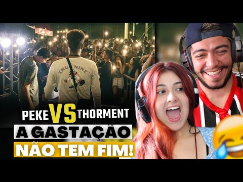 (SEU PAI CH#IR0 O P# DO SALGUEIRO 🎧) REACT PEKE VS THORMENT [GRANDE FINAL 👑] 522º Batalha do Tanque