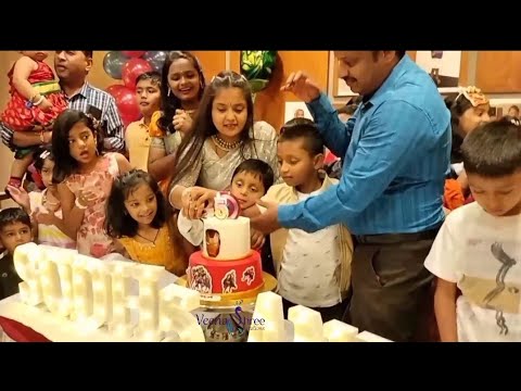 SUDHANVA'S 5TH YEAR BIRTHDAY CELEBRATION | BIRTHDAY WISHES | VEENA SHREE CREATIONS | EVENT | CAKE