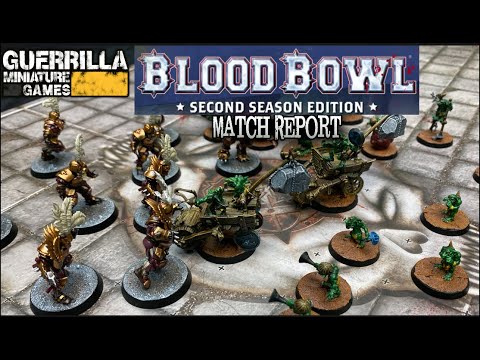 Blood Bowl Match Report - Imperial Nobility vs. Snotlings
